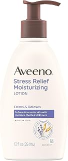 Aveeno Active Naturals Stress Relief Moisturizing Lotion 12 oz (Pack of 3)