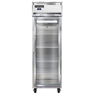 1R-SA-GD Single Section Reach In Glass Door Refrigerator by Continental Refrigerator – Commercial Grade