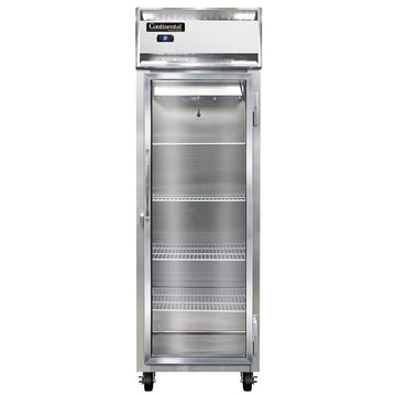 1R-SA-GD Single Section Reach In Glass Door Refrigerator by Continental Refrigerator – Commercial Grade