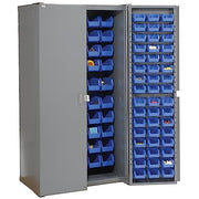 Global Industrial Grey / 38 inches (W) x 24 inches (D) x 72 inches (H) / Industrial Storage Cabinets