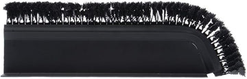 Shelf Divider Case Divider T-Shaped Angled Design Black with Black Parsley - 16" L x 4 1/2 H