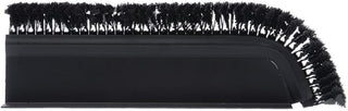 Angled Black T Shape Plastic Divider with Black Parsley - 16"L x 3 1/2"H