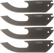 Camillus Tiger Sharp Replacement Blades-Smooth, Pack of 4