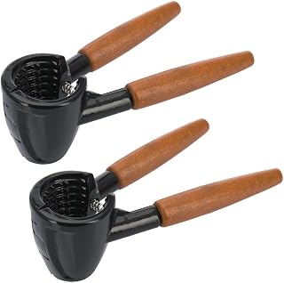 Westmark 2 Nutcracker/Champagne Tongs, Length: 16.8 cm, Aluminium, Winner Nussprofi Deluxe, Black/Brown, 332622E3