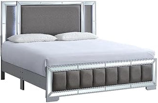 Glory Furniture Murry G004800A-QB Queen Bed Silver