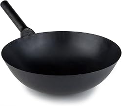Town Food Service 16 Inch Steel Mandarin Style Wok