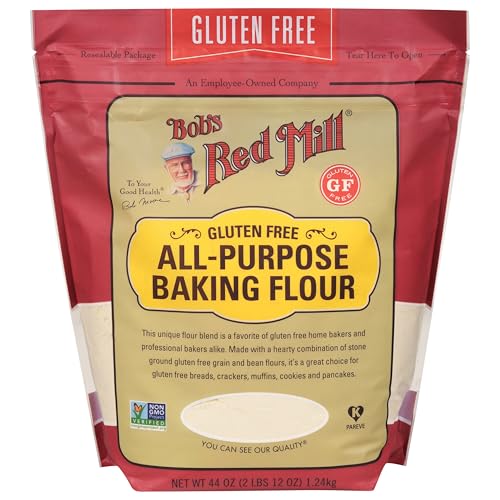 Bob's Red Mill 44 Ounce (Pack of 4) / Natural / Resealable Wheat Flours & Meals