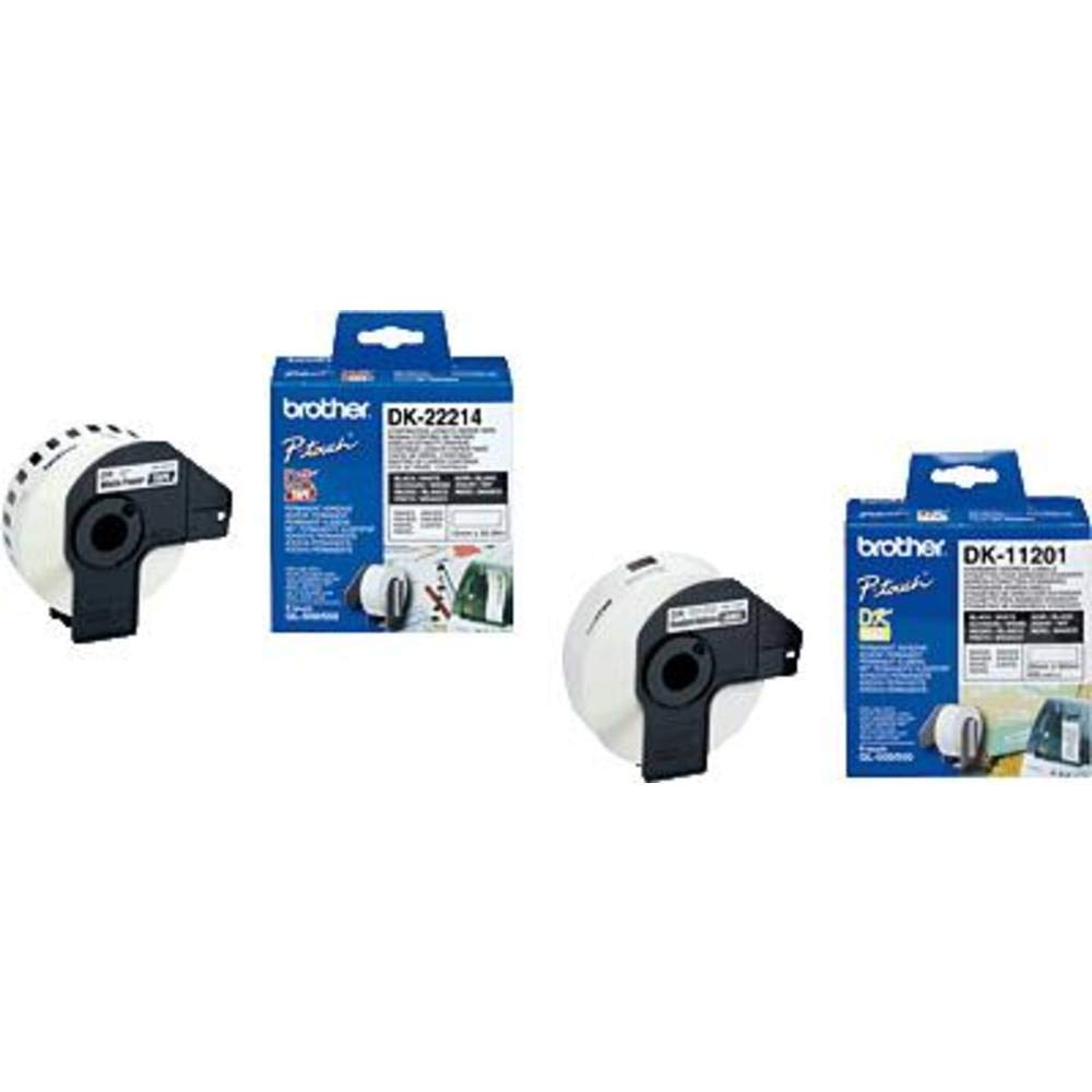 Brother Square Labels (23 x 23 mm) / Standard / White Labeling Tapes