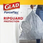 Glad Grey / 80 Count (Pack of 1) / ForceFlex Plus Trash Bags