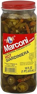 Marconi GIARDINIERA HOT 16OZ CASE OF-12