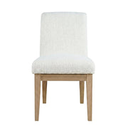Solid Wood Upholstered Parsons Dining Chairs Set of by Starlight Canyon Home – Acacia, Brown, Pack of 2