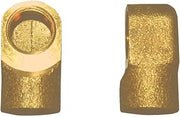 Krowne 21-191L Krowne Space Saver 90° Elbows, (2) Pieces, 1/2" NPS Female Outlet, 1/2" NPS Female Inlet, Solid Brass, Low Lead Compliant (Allows Installation Within 2" backsplash)‌‌‍​​‌‌​‌‌‍​‌​​‌​‍​