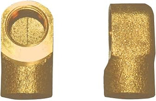 Krowne 21-191L Krowne Space Saver 90° Elbows, (2) Pieces, 1/2" NPS Female Outlet, 1/2" NPS Female Inlet, Solid Brass, Low Lead Compliant (Allows Installation Within 2" backsplash)‌‌‍​​‌‌​‌‌‍​‌​​‌​‍​