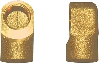 Krowne 21-191L Krowne Space Saver 90° Elbows, (2) Pieces, 1/2" NPS Female Outlet, 1/2" NPS Female Inlet, Solid Brass, Low Lead Compliant (Allows Installation Within 2" backsplash)‌‌‍‌‌‌‌‍‌‌‍