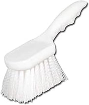 Winco 8" Plastic Pot Brush, Nylon with Handle