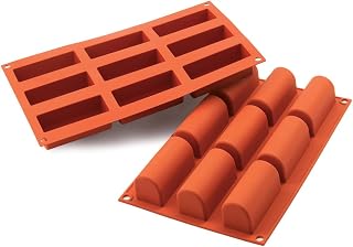 Silikomart Silicone Classic Collection Mold Shapes, Roll, Medium