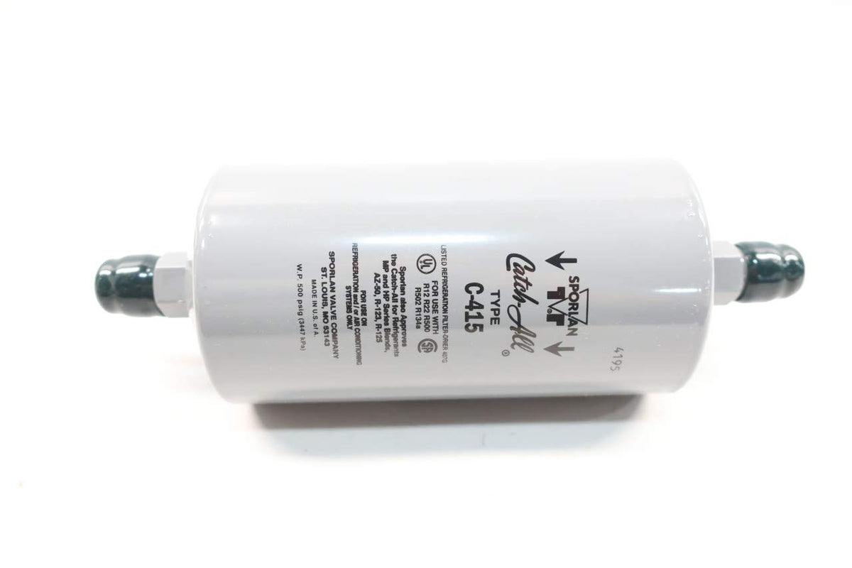 C-415 Catch-All Filter-Drier 5/8IN by SPORLAN – Copper