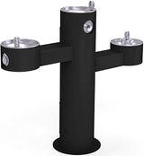 Elkay Outdoor Fountain Tri-Level Pedestal Non-Filtered, Non-Refrigerated Black