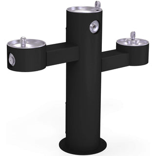 Barfree Triple Station Ftn by Elkay – Model LK4430FRKBLK
