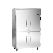Refrigeration VEFSA-2D-HD-HC Victory Elite Reach In Freezer with Half Doors – Commercial Grade