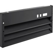 Replacement Front Grille for Nexel Model by Global Industrial – Black, Model 2199001207