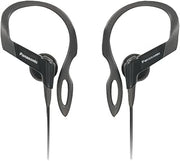 Panasonic RP-HS16-K In-Ear Earbud Heaphones with Flexible Ear Hinge (Black)