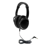 Hamilton Buhl Deluxe Active Noise-Cancelling Headphones with Case by HamiltonBuhl – Medium, Foam, Black, Model NCHBC1