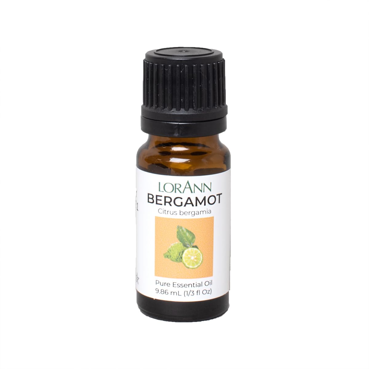 Bergamot Esential Oil by LorAnn Oils – 0.33 Fl Oz (Pack of 4), Pack of 4