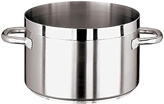PADERNO Casseruola Alta 2 Maniglie Cm 40 Serie 1100 INOX