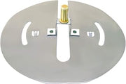 Air Deflector Plate, 7-1/8" Diameter, for Baking Delicate Foods, use one Plate per Oven Fan, for Cadco ovens Except Bakerlux LED & Touch Models, Made in USA