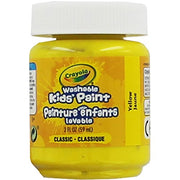 Crayola Yellow / 1 / 2 Fl Oz (Pack of 1) Tempera & Poster Paint