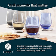 Libbey Classic Smoke 6 (15.25 oz) / 15.3 Ounces / Modern Wine Glasses
