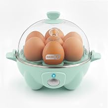 Dash Rapid Egg Cooker, 7 Hard Boiled Eggs, Aqua