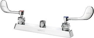 Krowne 15-5XXL-W Royal Series 8" Center Deck Mount Fauct Body Only with Wrist Blade Handles, Vandal Resistant‌‌​​‍​​‌‌‌‌​‍​‌​​‌​‍​​‌‌‌‌‍​​‌‌‌‌‍​​‌‌​​‍​​‌‌‌‌‍​​‌​‌‌‍​​​‌‌‌‍​​‌‌​​‍​​‌​‌‌‍​​‌‌‌‌​‍​​​‌