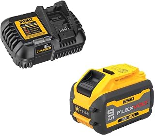 DEWALT 20V/60V MAX FLEXVOLT Lithium-Ion 9.0Ah Battery and Charger Starter Kit