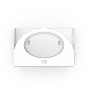 Small Pack Food Service Towel Dispenser Bracket White W by Tork – White, Pack of 4, Model 655300