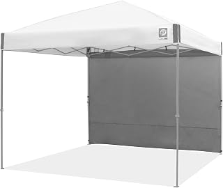 E-Z UP 10' Value Sidewall for Ambassador or Envoy Canopies, Steel Grey