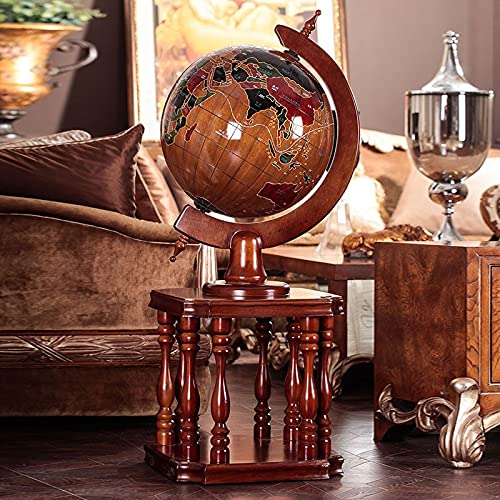 School Globes Wooden Globe Office Decoration Floor-to-Ceiling Ornaments Corporate Gifts 50/60/80cm Desktop Globe by DONGDAWAN – 80*170cm, Model MHV857DF5323