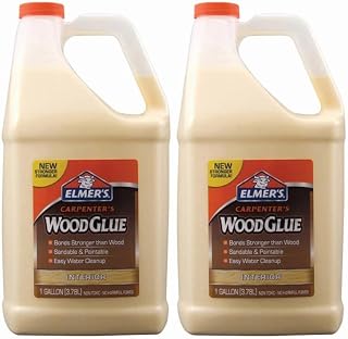2-Pack of 1 gal Elmer's E7050 Carpenter's Interior Wood Glue
