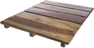 HUBERT Wood Pallet Display Riser Rectangular - 30" L x 24" W x 2 1/2" H