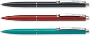 Schneider K15 Ballpoint Pen Medium Refillable, Multicolour, 3 Pack | Refillable, Waterproof ISO-Certified Ink, Durable Metal Clip, Slim Design for Office, Home, Work Use