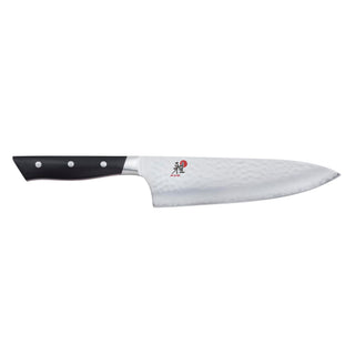 Hisho 8-inch Chef's Knife by MIYABI – 8-inch, FC61 Fine Carbide Steel, Black, Model 1034300