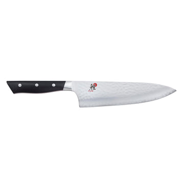 Hisho 8-inch Chef's Knife by MIYABI – 8-inch, FC61 Fine Carbide Steel, Black, Model 1034300