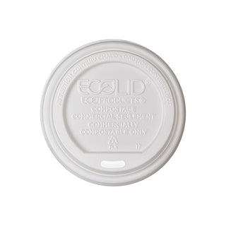 Ecolid Renewable/Compostable Hot Cup Lid Pla Fits 10-20 Oz Hot Cups 50/Pack 16 Packs/Carton Qty: by ECO PRODUCTS – 10-20 oz, 20.0 ounces, paper,PLA Paper, White, Pack of 800