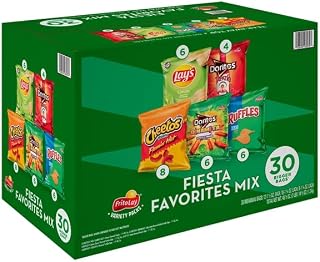 Frito Lay Fiesta Favorites Mix Variety Packs, 46.5 Ounce