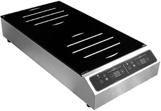Equipex GL2-3500F Adventys Induction Range with Two 8' Front-to-Back Burners, Stainless Steel, 208/240v, NSF