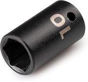 TEKTON 1/4 Inch Drive x 10 mm 6-Point Impact Socket | SID02110