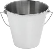 American Metalcraft SSP43 Pails, 5.125" Length x 5.125" Width, Silver