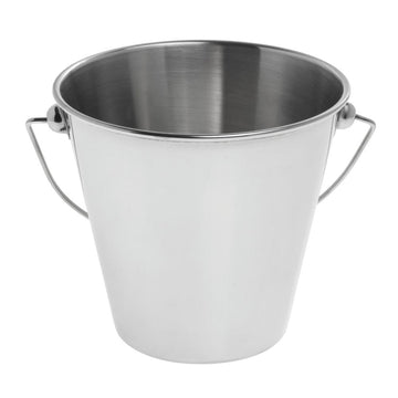 Pails, 5.125" Length x 5.125" Width, Silver by American Metalcraft – Stainless Steel, Silver, Model SSP43