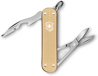 Victorinox Companion Slim Alox Swiss Army Pocket Tool 5 Functions, Gold